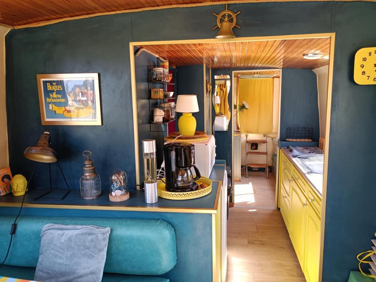 Hédé Ille Flottante, Maison Eclusiere Et Hebergements Insolites Sur Le Canal מראה חיצוני תמונה